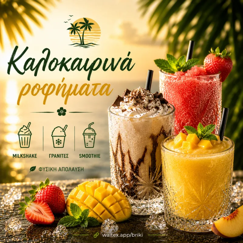 ☀️ Καλοκαιρινά ροφήματα