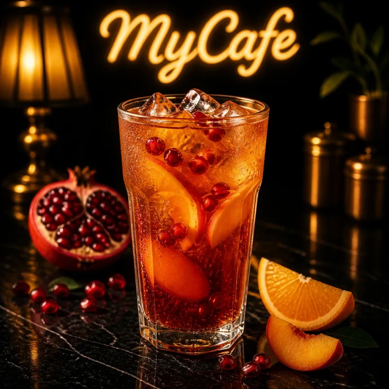 Ice Tea Mixed Fruits - Pomegranate
